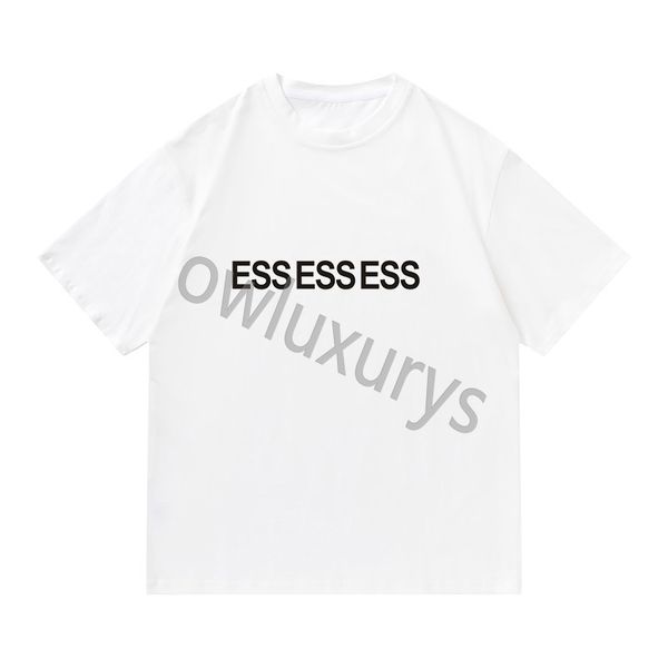 

designer t shirt men women summer plaid print tshirt fashion round essentialss neck short sleeve ofgod, White;black