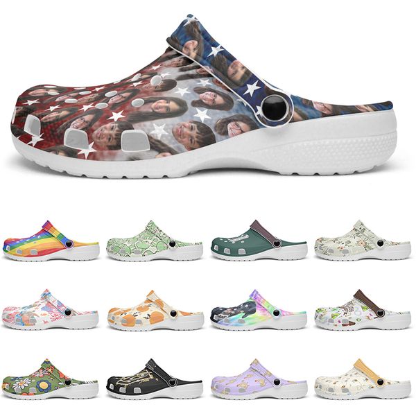 

Customized precious exquisite fashionable comfortable lovely Diy shoes for men and women's indoor slippers 100341