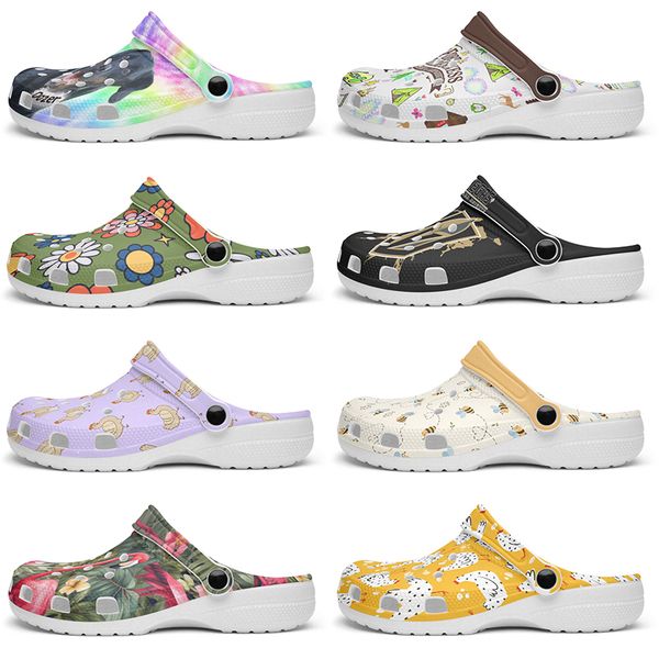 

Customized clean exquisite fashionable comfortable beautiful Diy shoes for men and women's indoor slippers 102181