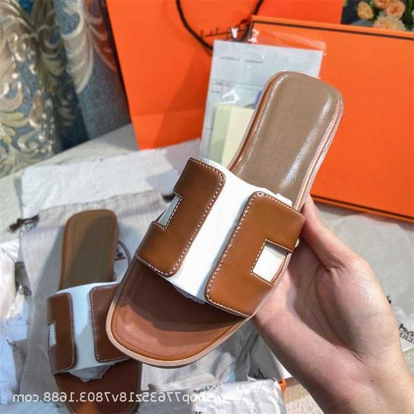 

high version flat slippers with palm pattern mop sheep beach sandal, Black