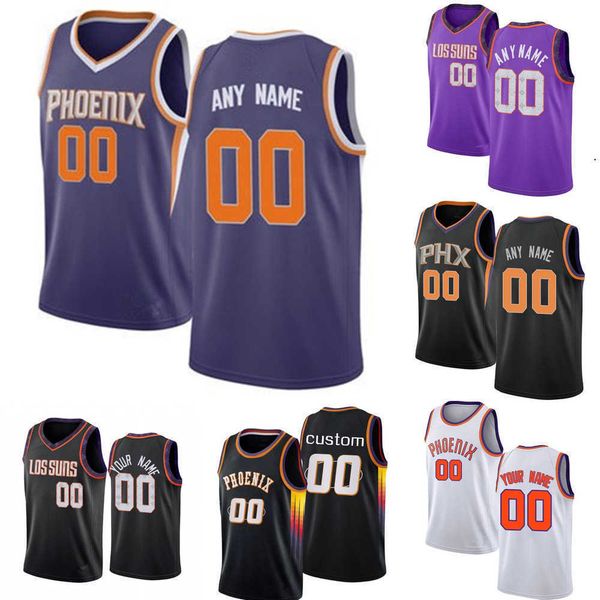 

basketball jersey men women youth phoenix''suns''custom chris 3 paul devin 1 booker deandre 22 ayton mikal 25 bridges ca, Black;red