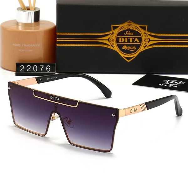 

new fashionable sunglasses for both men and women dita sunglasses for travel and leisure wear 22076, White;black