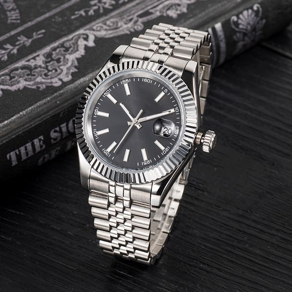 

n01 mens watch 41mm 36mm movement watch automatic mechanical mens bezel stainless steel diamond lady waterproof luminous wrist designer watc, Slivery;brown