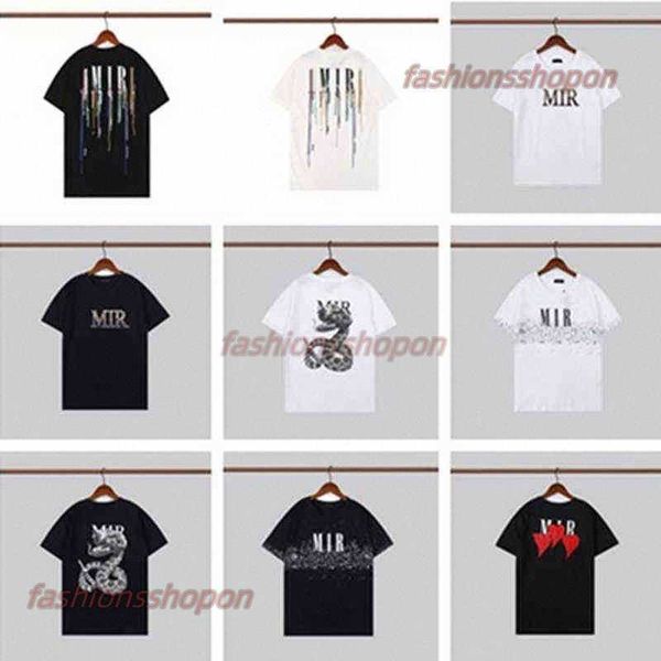 

mens womens designer t shirts printed fashion man t-shirt cotton casual tees short sleeve luxury hip hop streetwear tshirts, White;black