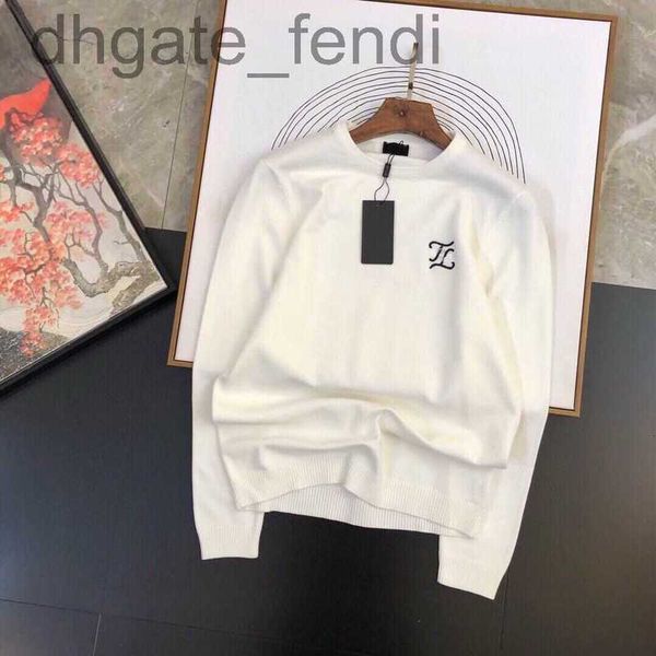 

men's sweaters designerwinter pullover knitwear men women wool sweaters fd designer sweater 3d embroidery round neck long sleeve tshirt, White;black