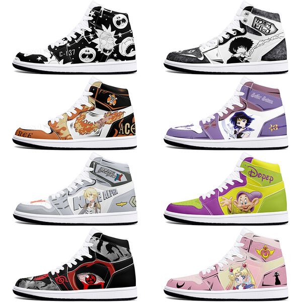 

DIY classics customized shoes sports basketball shoes 1s men women antiskid anime cool customized figure sneakers 0001QH7V