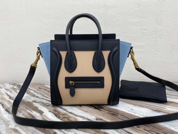 

10a mirror brand smiling face bag handbag crossbody shoulder bag with box.