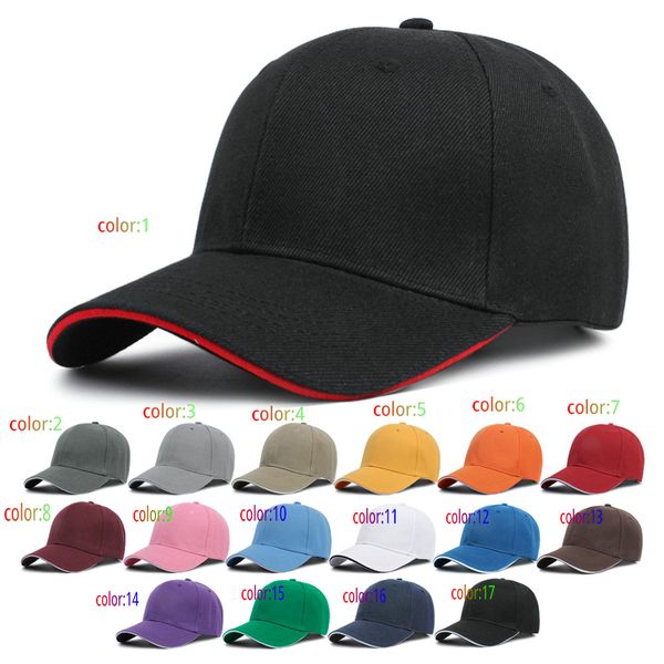 

summer fashion and contracted solid color caps baseball cap for men women outdoor sunhat hats 10pcs/lot., Blue;gray