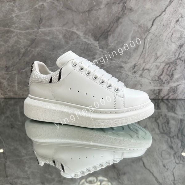 

men designer sneakers brand casual shoes platform loafers trainers black leather shoes chunky round head sneake2023