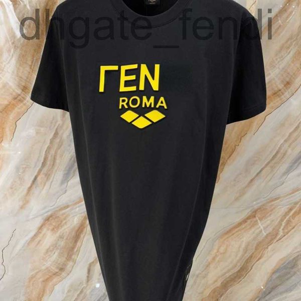 

men's t-shirts designersummer short-sleeved t shirt men women tshirt fd designer tshirts round neck pullover shirts printed sweatshirt, White;black