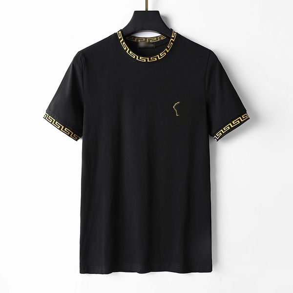 

designer t shirt luxury mens black letter shirt mens fashion printed shirts short sleeve fashion brand designer cotton t shirt woman short m, White;black