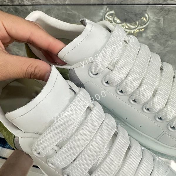 

2023new brand women sneakers mens casual shoes platform loafers trainers black leather shoes chunky round head sneaker
