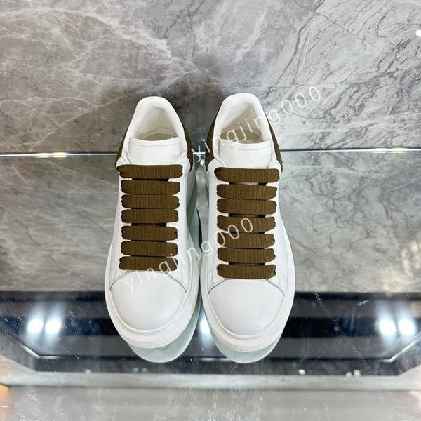 

new designer men women sneakers brand casual shoes platform loafers trainers black leather shoes chunky round head sneake2023