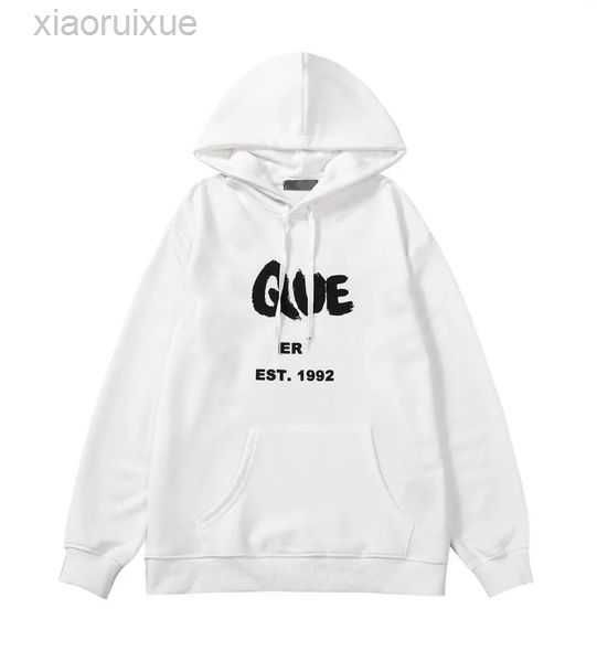

men's hoodies designer hoodie women sweatshirts streetwear pullover loose lovers clothing 1qc5o, Black