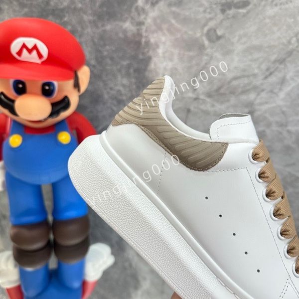 

2023new designer mens womens sneakers brand casual shoes platform loafers trainers black leather shoes chunky round head sneake