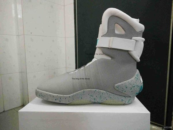 

men 's sports shoes mag basketball back to the future, Black