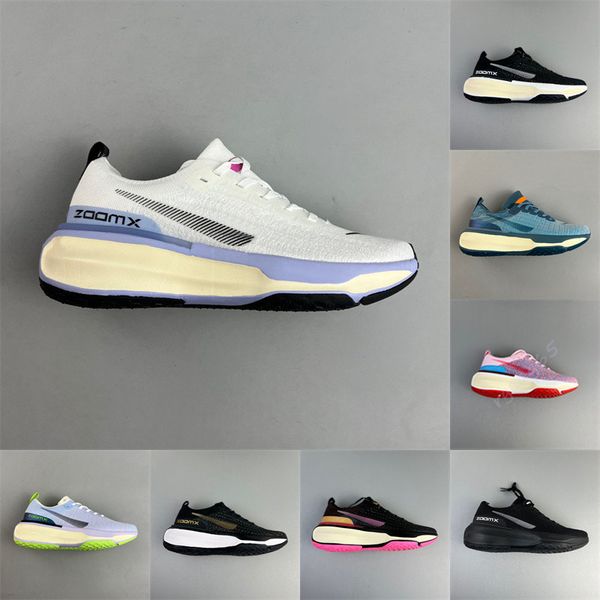 

shoes running invincible run fk 3 white cobalt bliss marathon blacknoise aqua green abyss blue tint strike men women sports low sneakers 36-
