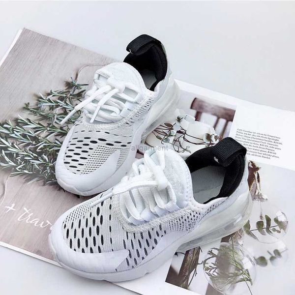 

2023 new colors 27c kids childrens shoes athletic outdoor boy girls running shoe black white hyper bright violet toddler children sneakers k