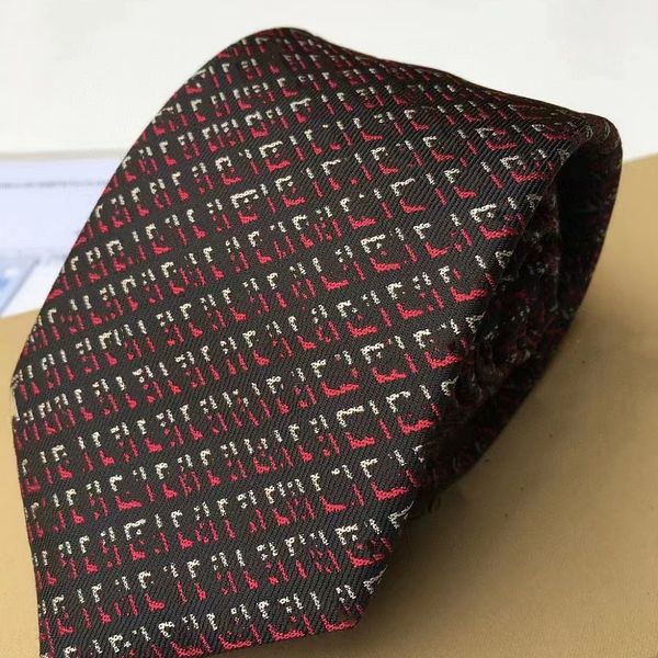 

men's letter silk tie brand design polychromatic lattice jacquard classic printing yarn-dyed handmade woven wedding party business casu, Blue;purple