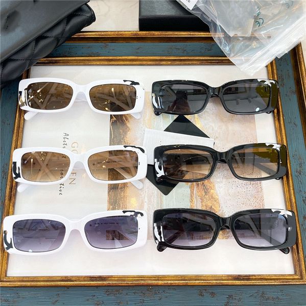 

womens sunglass personality letter lens sunglasses for womens versatile fashion 71473 sunglasses, White;black