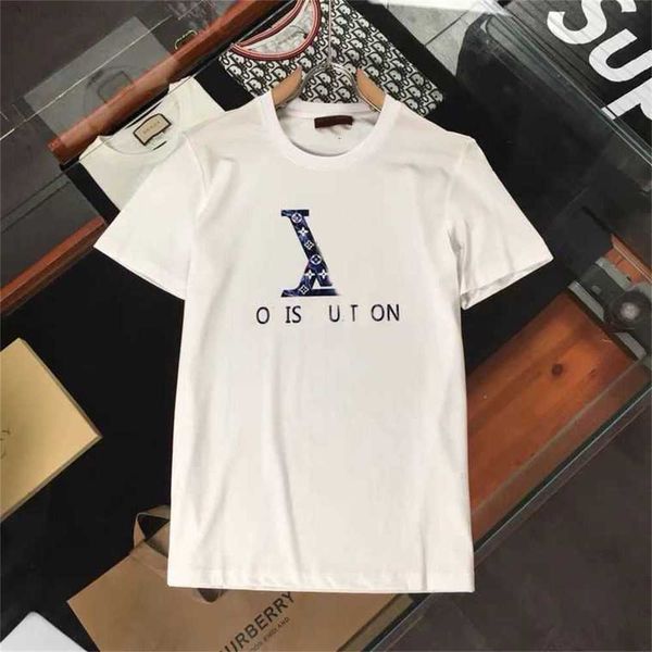 

2023 new summer mens designer t shirt casual man womens tees with letters print short sleeves sell luxury men hip hop clothes paris m-4xl#02, White;black