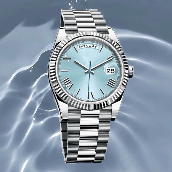 

designer womans watch luxury mens watch 41mm Sapphire waterproof luminous business watch 2836 movement stainless steel fashion business mens watch with box montre, V14