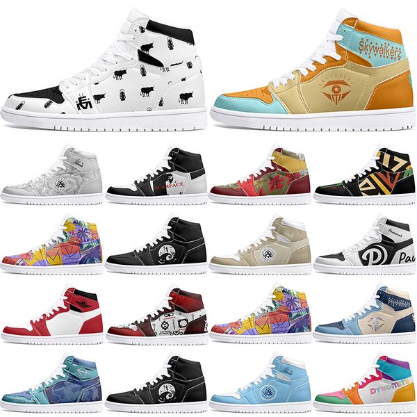 

winter autumn Customized Shoes 1s DIY shoes Basketball Shoes damping men 1women 1 Anime Character Customized Personalized Trend Versatile Outdoor Shoes