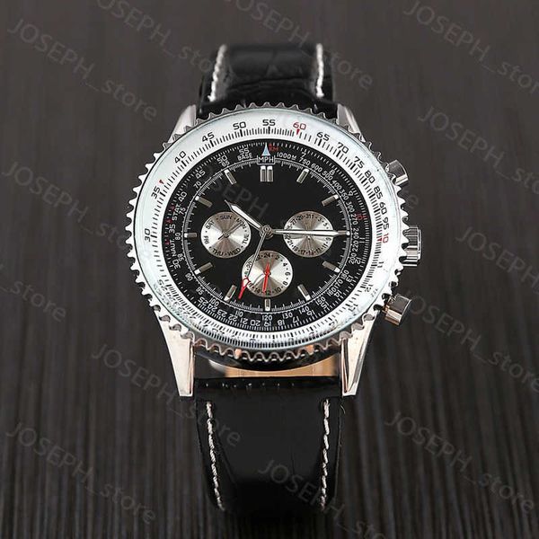 

mens watch other watches bretiling mens watches automatic watch 47mm 316l fine steel man watch mechanical watches calendar j230413, Slivery;black