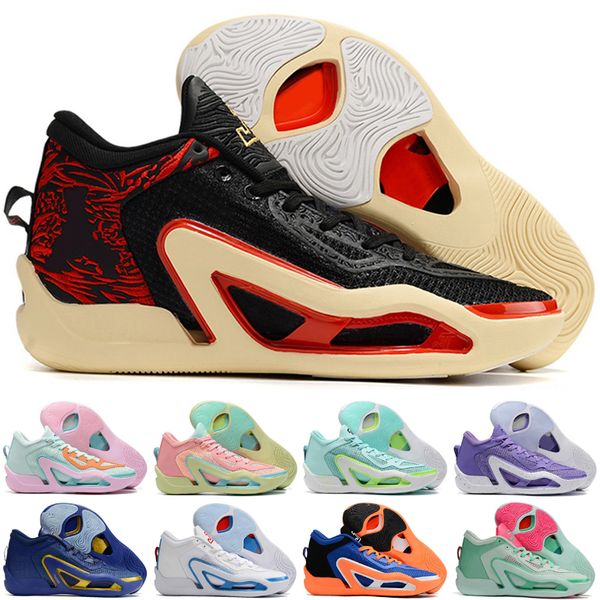 

jayson tatums 1 shoes lemonade archer ave first signature men basketball shoe white university red blue gold man sports shoes sneakers