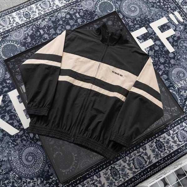 

men's and women's paris designer pizex zipper jacket oversize skin coat cool windproof b letter s-xl size p1cd, Black;brown