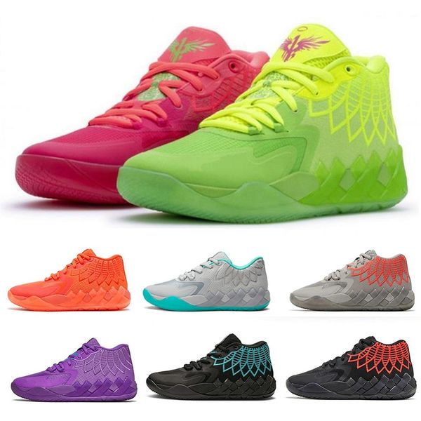 

lamelo ball 1 mb.01 designer men basketball shoes black blast buzz city lo ufo not from here queen city rick and morty rock ridge red traine