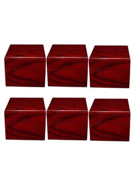 

watch boxes cases 6 pack wood box luxury wristwatch collection premium wooden wine red color home travel showcase8204418, Black;blue