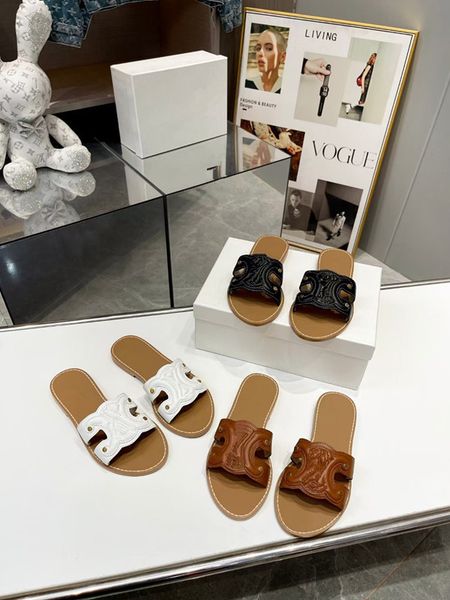 

designer women platform sandals womens interlocking sandal rubber slippers with box 0401, Black