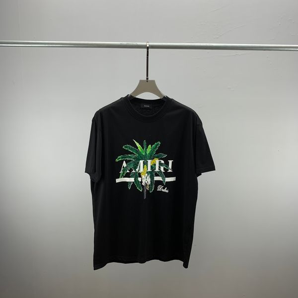 

2men's t-shirt and women's high-end brand men's t-shirts short sleep summer outdoor fashion casual t-shirt printed with pure, White;black