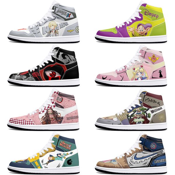 

DIY classics customized shoes sports basketball shoes 1s men women antiskid anime cool customized figure sneakers 0001R51Q