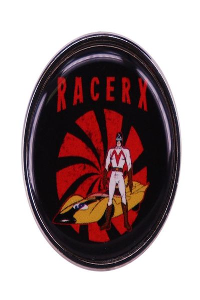 

rex racer x speed racers enamel pin film badge brooch01238410711, Blue