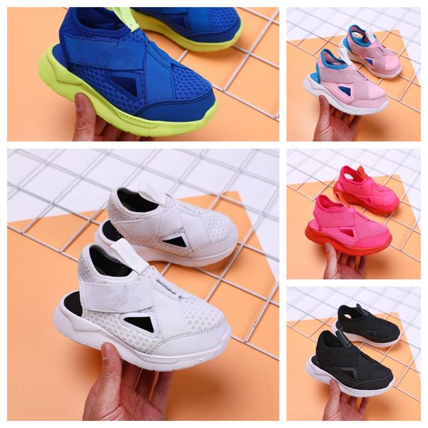 

2023 kids designer shoes child sandals kids shoes brand summer size 22-35, Black