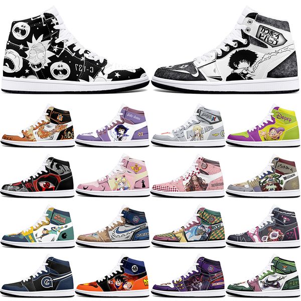 

DIY classics customized shoes sports basketball shoes 1s men women antiskid anime cool customized figure sneakers 0001UDER