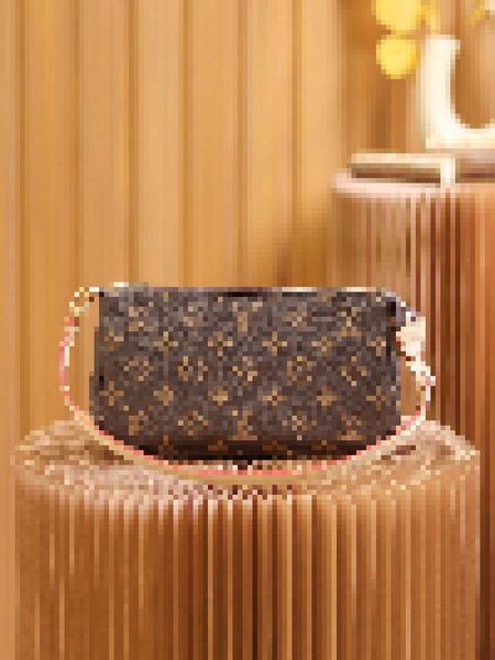 

luxury quality brand designer other bags pochette accessoires mahjong bag m40712 letter handbags shoulder messenger bag nz2c, Black;white