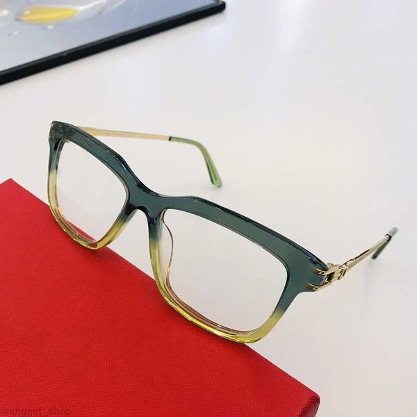 

womens sunglasses frames cat eye plank advanced texture gold arms female summer fashion stitching matte blue and white with original box gla, Black