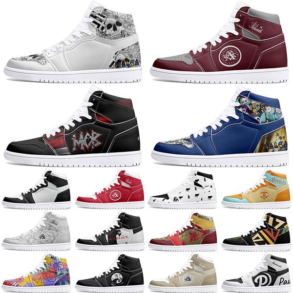 

winter autumn Customized Shoes 1s DIY shoes Basketball Shoes damping men 1 females 1 Anime Customized Character Leisure Trend Outdoor Shoes