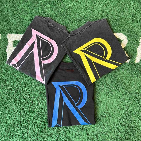 

men's and women's summer fashion t shirt high street brand rep representative edition city limited colorful letter printing washab, White;black