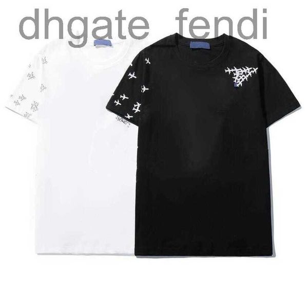

men's t-shirts designermen's t shirt designer t-shirts summer men and women's short sleeves simple fashion modern shorts luxu, White;black