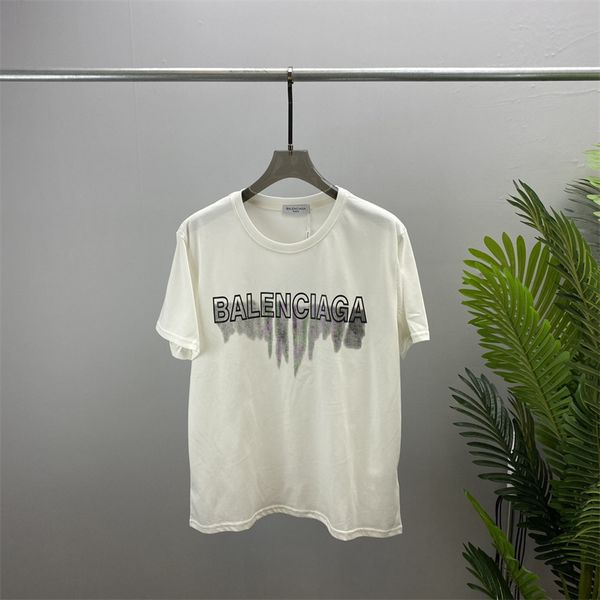 

2023new mens womens designer t shirt printed fashion man t-shirt cotton casual tees short sleeve luxury hip hop streetwear tshirtszp#65, White;black