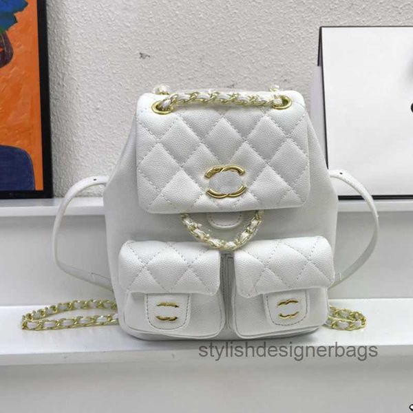 

brand designer backpack wallet duma mini backpack wallet metal letter leather women's luxury one shoulder crossbody bag classic double