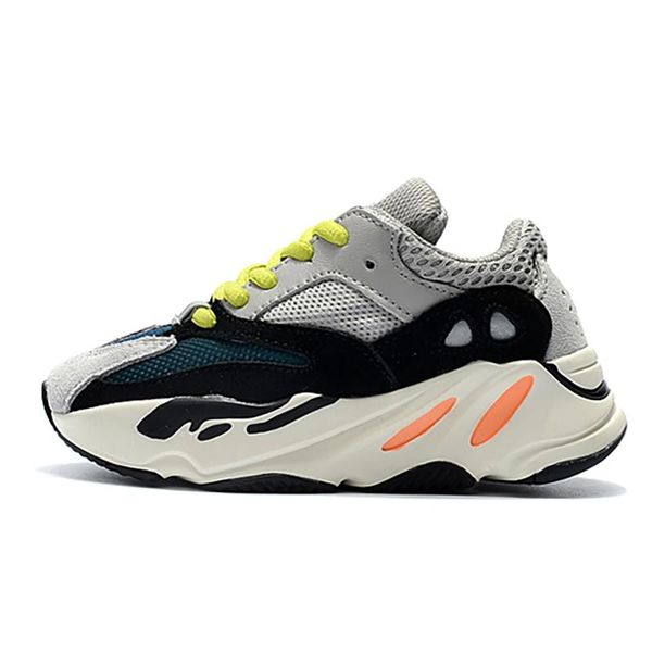 

6 kids shoes wave runner 700 running shoes baby trainer sneaker west 700 sport s gg v2 boost kanyes gff, Black