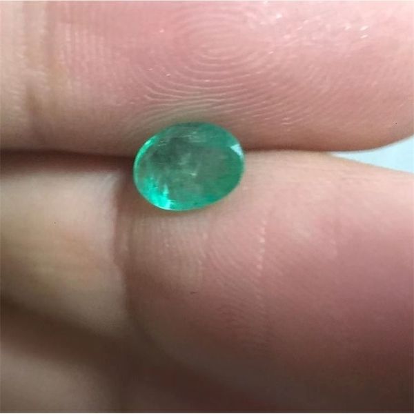 

loose diamonds emerald stone 57mm with vvs for diy good choose 230412, Black