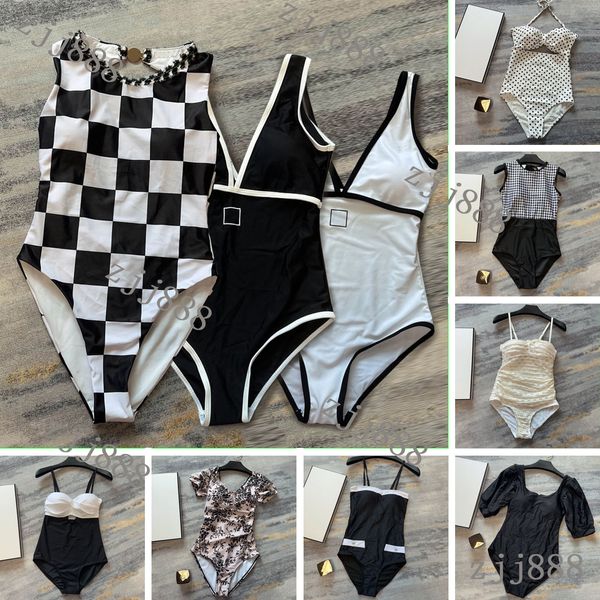 

Designer summer fashion high-end brand A CH high quality women's swimwear one-piece swimsuit Hot Selling Bandage Sexy Bathing Suits Tow-piece Sun beach bikini, 16