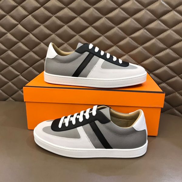 

fashion men dress shoes trail thick bottom running sneakers italy originals elastic band low calfskin designer breathable walk casual athlet, Black