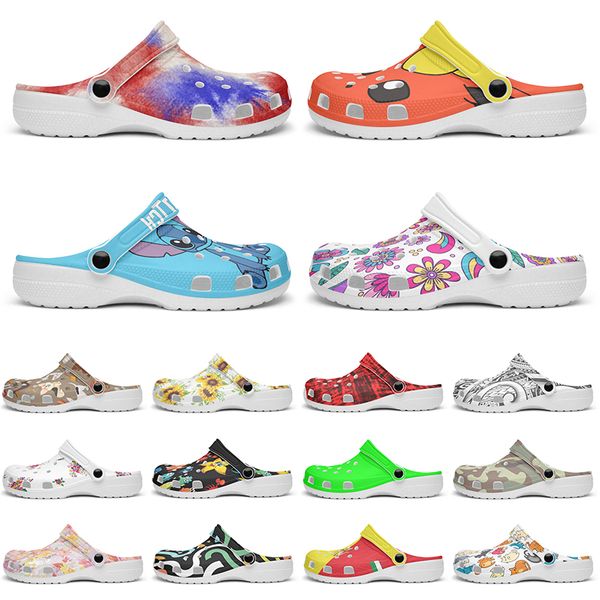 

Customized clean exquisite fashionable comfortable beautiful Diy shoes for men and women's indoor slippers 88004